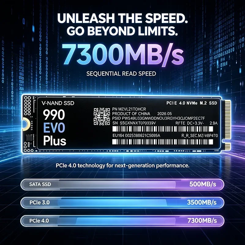 High Speed 990 EVO Plus M.2 22 - M.2 Nvme 4Tb Pcie 4.0 Ssd ulasan dan harga
