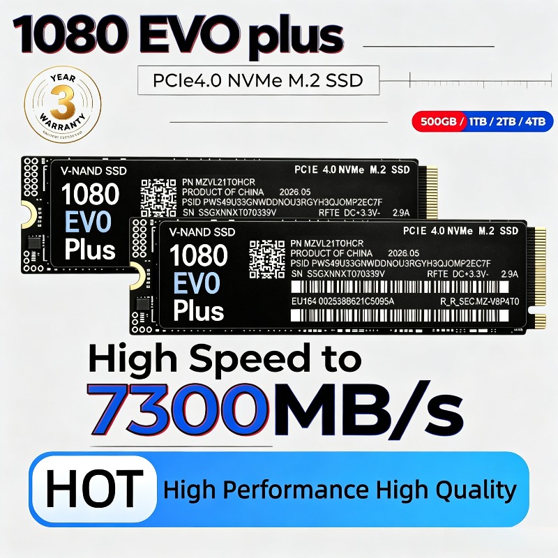 Original NEW 1080 EVO Plus M.2 - M.2 Nvme 4Tb Pcie 4.0 Ssd ulasan dan harga