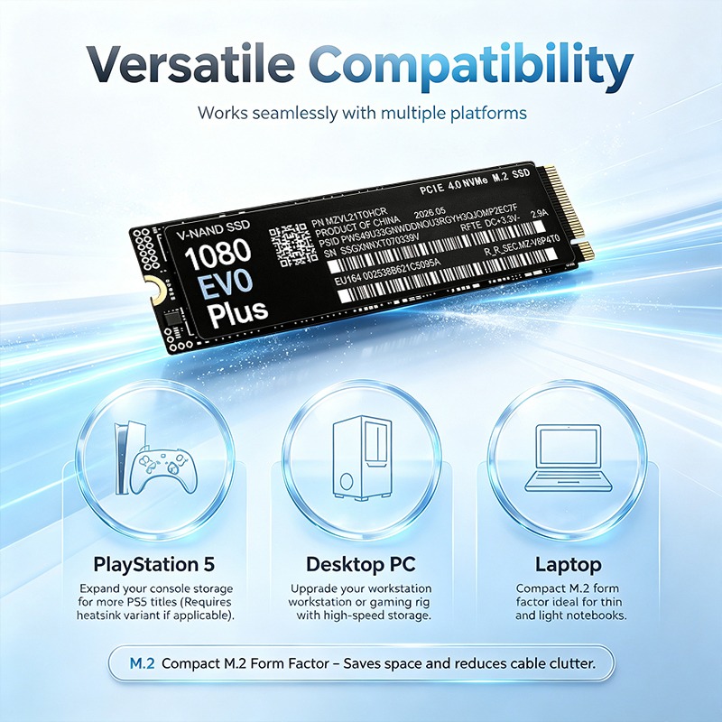 Original NEW 1080 EVO Plus M.2 - M.2 Nvme 4Tb Pcie 4.0 Ssd ulasan dan harga