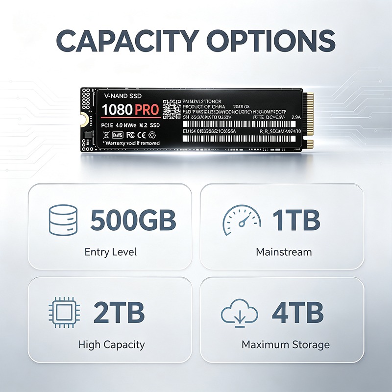 Original 1080PRO PCIe 4.0 M.2  - M.2 Nvme 4Tb Pcie 4.0 Ssd ulasan dan harga