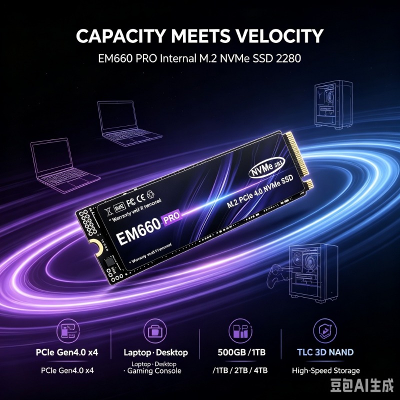 EM660 M.2 2280 NVMe PCIe 4.0 S - M.2 Nvme 4Tb Pcie 4.0 Ssd ulasan dan harga