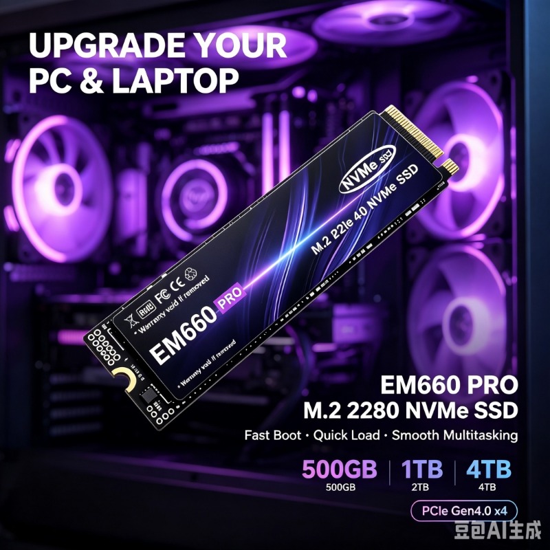EM660 M.2 2280 NVMe PCIe 4.0 S - M.2 Nvme 4Tb Pcie 4.0 Ssd ulasan dan harga
