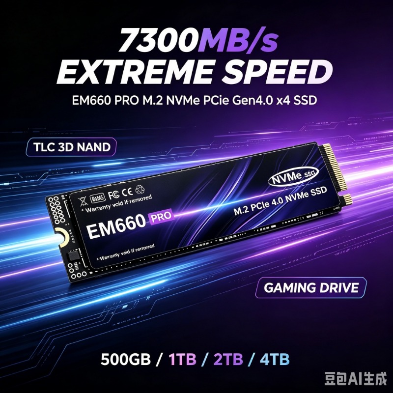 EM660 M.2 2280 NVMe PCIe 4.0 S - M.2 Nvme 4Tb Pcie 4.0 Ssd ulasan dan harga