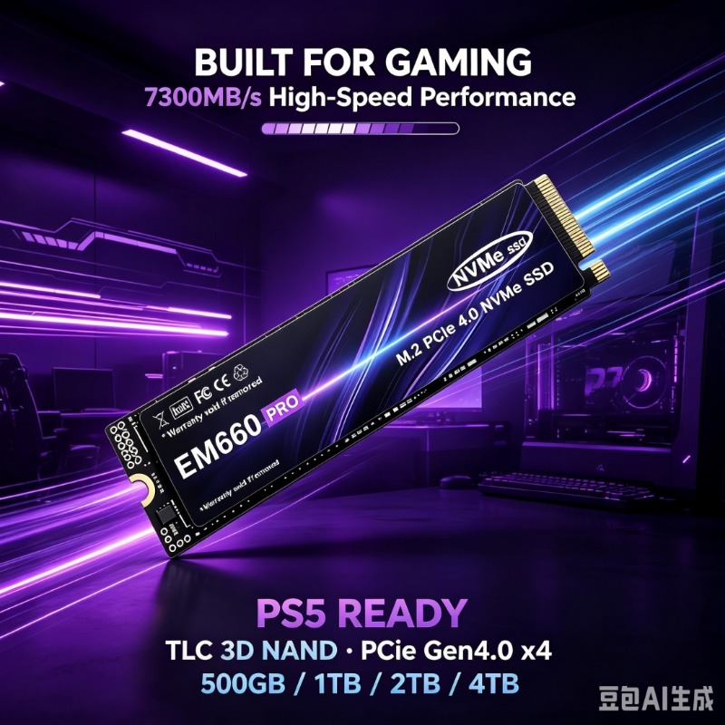 EM660 M.2 2280 NVMe PCIe 4.0 S - M.2 Nvme 4Tb Pcie 4.0 Ssd ulasan dan harga